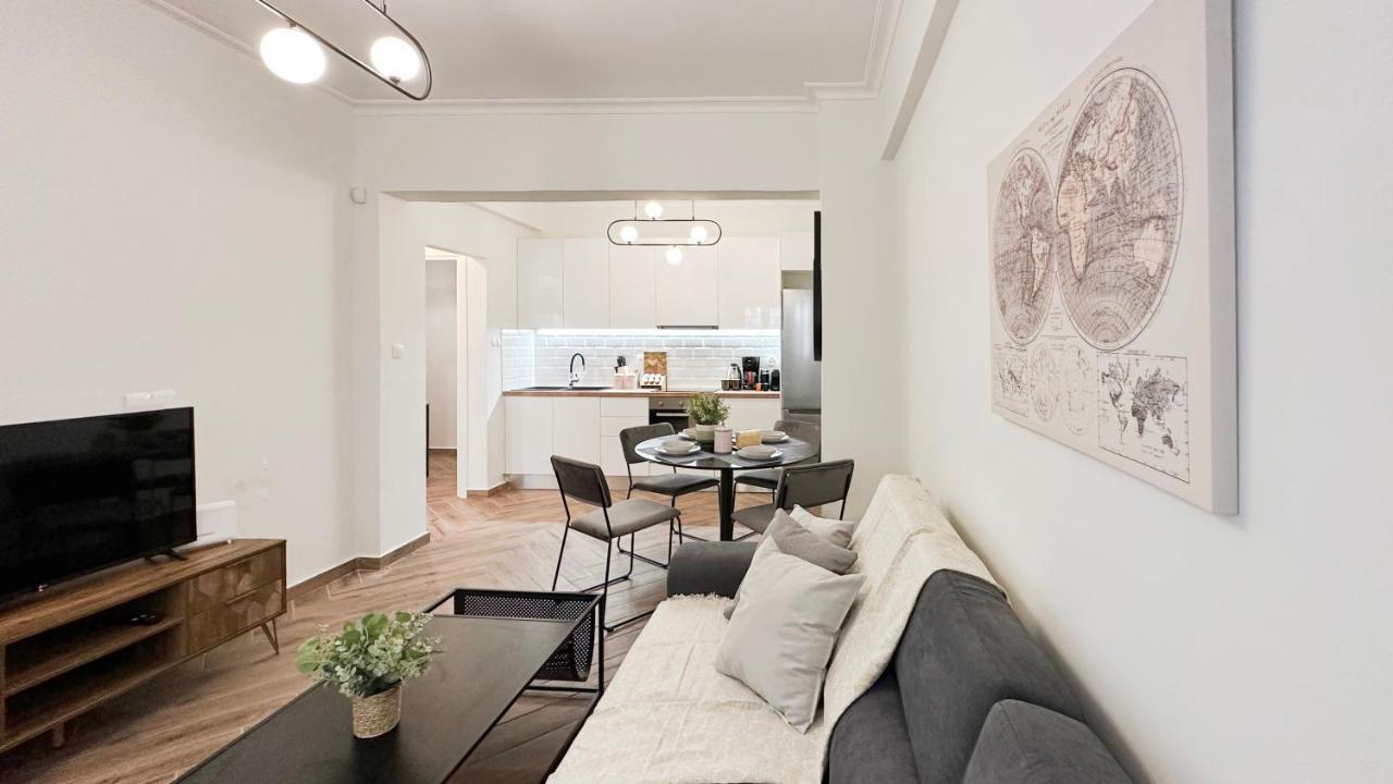 Valtetsiou Central 50Sqm Apt In Athens Apartment Luaran gambar
